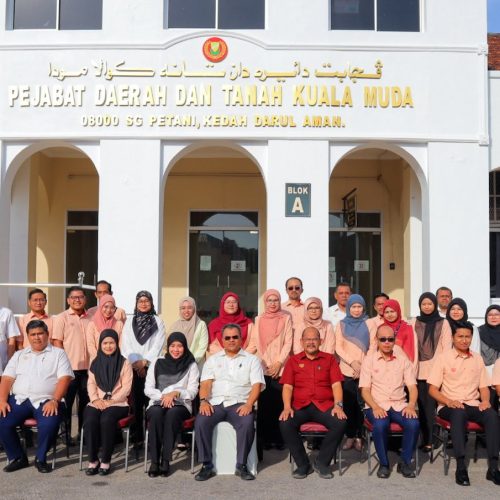 LAWATAN KERJA YBHG. DATO’ PENGARAH TANAH DAN GALIAN NEGERI KEDAH KE PEJABAT DAERAH DAN TANAH KUALA MUDA