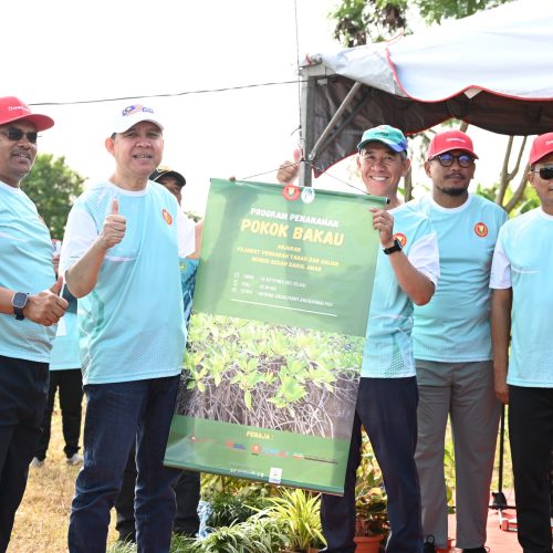 PROGRAM PENANAMAN POKOK BAKAU ANJURAN PEJABAT PENGARAH TANAH DAN GALIAN NEGERI KEDAH